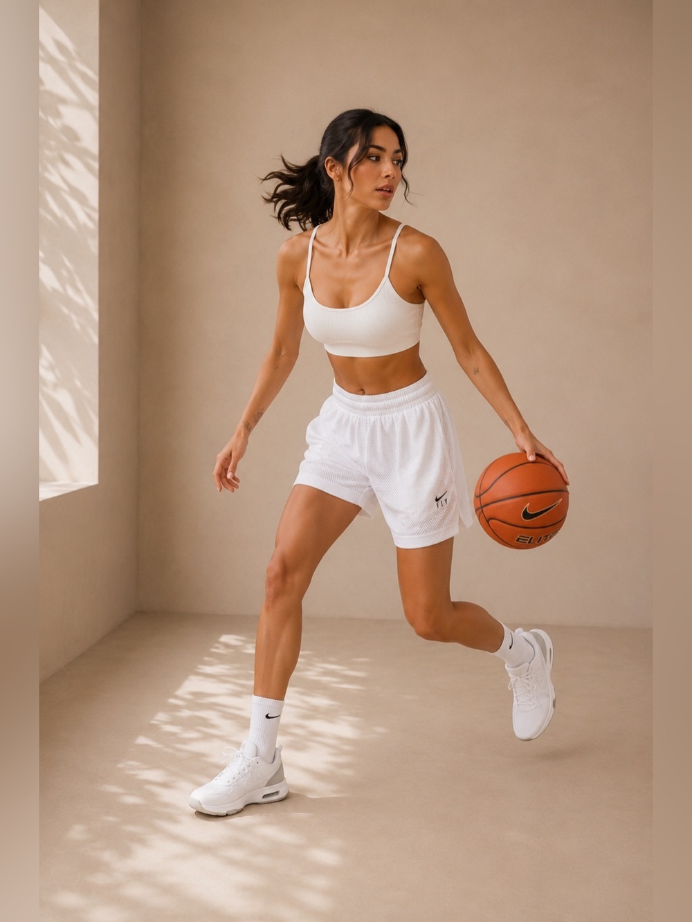 🤍 Nike Swoosh Fly Mesh Basketball Shorts XXL NWT